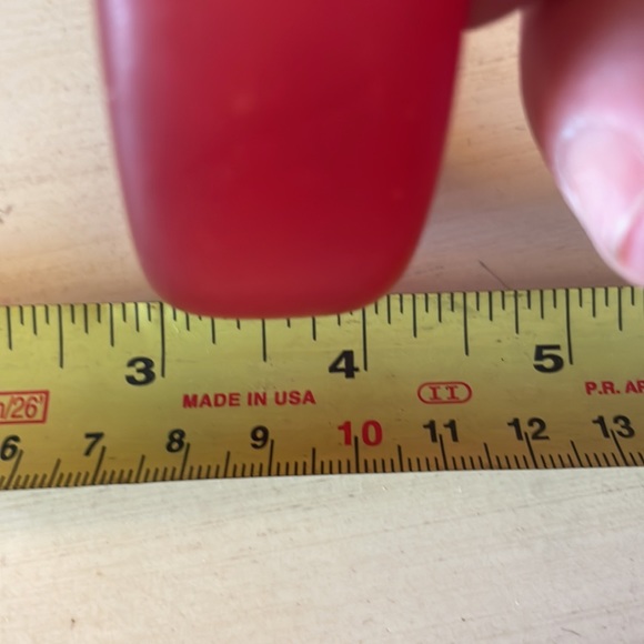 🌷CHRISTINA DEFALCO RED RESIN BANGLE - Picture 5 of 6